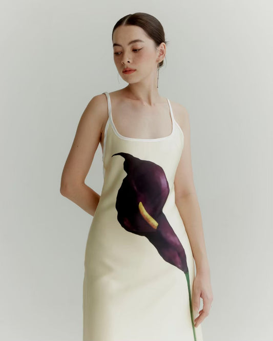 Weekend begins - Calla printed maxi dress