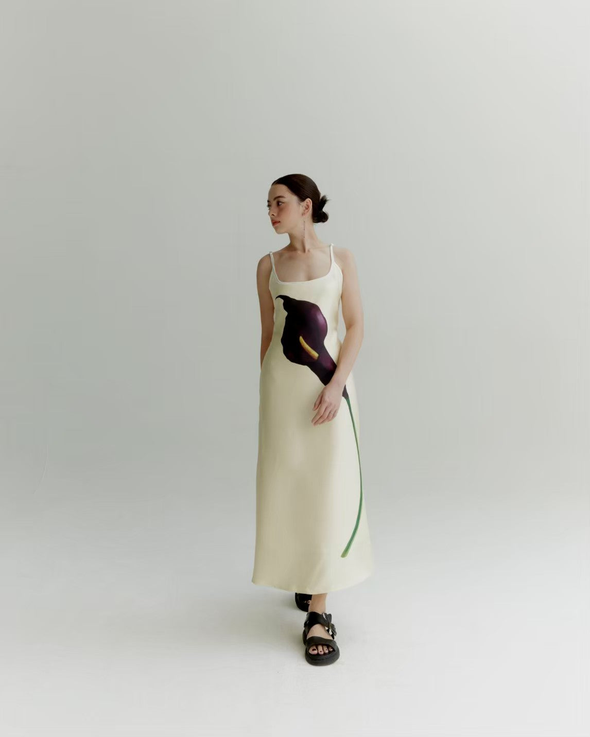 Weekend begins - Calla printed maxi dress