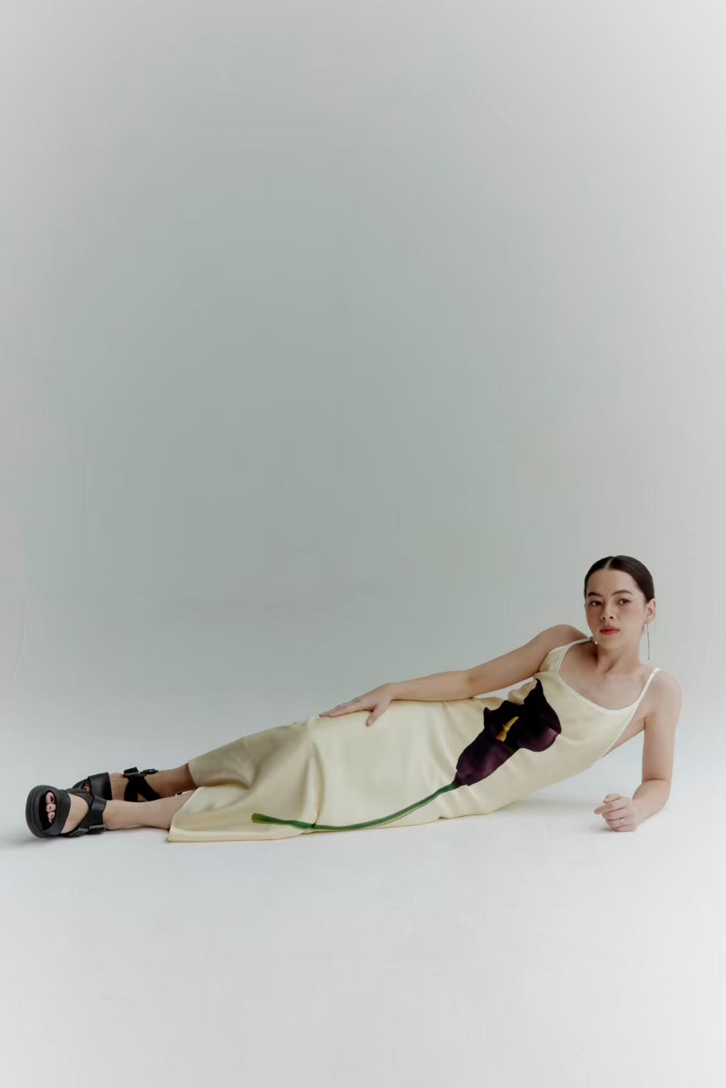 Weekend begins - Calla printed maxi dress