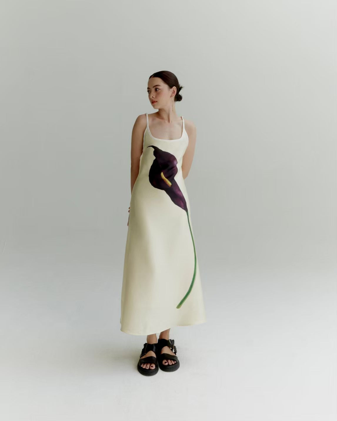 Weekend begins - Calla printed maxi dress