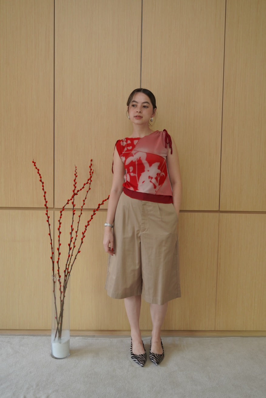 Weekend begins -  Tingting Printed Top